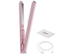 Piastra Lisciante E Arricciacapelli 2 In 1 Ricarica USB 2 In 1