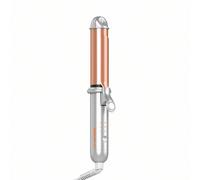 Piastra lisciante e arricciacapelli tascabile Travel Buddy, mini styler 2 in 1 per capelli lisci e ricci, 3 impostazioni di temperatura e riscaldamento rapido in 30 secondi, 2 modalità di styling per 