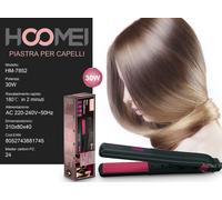 Piastra Lisciante per Capelli Riscaldamento Rapido 30W in Ceramica 200C