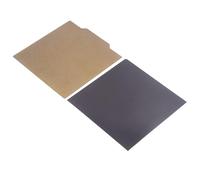 Piastra Magnetica in Acciaio PEI 410x430MM, Piastra in Acciaio per Molle PEI Fronte-retro e Pellicola Magnetica Morbida per PLA ABS ASA PETG, Piastra di Stampa PEI Fronte-retro