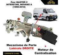 Piastra Meccanismo Porta Laterale Scorrevole Destra Per Master 2 Movano A