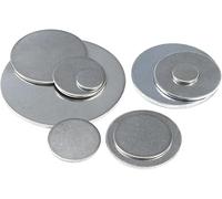 Piastra metallica, 1-10 pezzi di lamiera rotonda in acciaio inossidabile, diametro 7 mm-90 mm, spessore 1,8 mm,