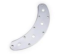 Piastra metallica controllo interruttore basso placcato curvo 8 fori 3 fori for basso nero/oro/cromato(Gold)