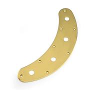 Piastra metallica controllo interruttore basso placcato curvo 8 fori 3 fori for basso nero/oro/cromato(Chrome)