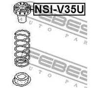 FEBEST NSI-V35U Piattello ammortizzatore