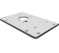 Piastra Montaggio Fresatrice Bosch GKF12V-8 su Sega da Banco Bosch GTS 10XC