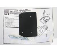 Piastra montaggio staffa bauletto GIVI Top case bracket plate Peugeot SV Geò 50
