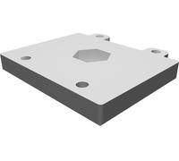 Piastra Montaggio Treppiede per Camera Raspberry Pi - Adattatore Staffa 1/4