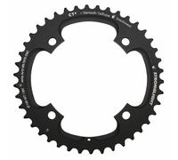 Piastra MTB 4 bracci d.120 per Sram X0-XX Stronglight doppio 42T esterno nero CT