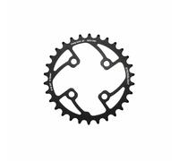 Piastra MTB 4 bracci d.64 per Shimano XT M785 Stronglight doppio 30T interno ner