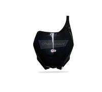 Piastra numero frontale POLISPORT nera Yamaha
