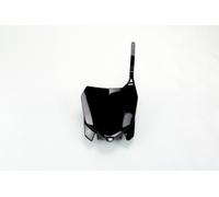 Piastra numero frontale UFO nera per Honda CRF450R/250R