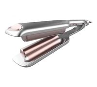 Piastra Onde Cecotec Bamba RitualCare 2000 Summer Waves Ceramica e Tormalina 25mm 160-200°C 3 Impostazioni Tecnologia Ionica Spegnimento Automatico Borsa Termoresistente Argento