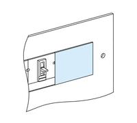 Piastra otturazione Schneider per NS-INS-250V Prisma G P LVS03249