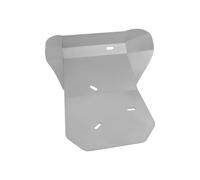 Piastra paramotore anteriore per motore Per XR400R 1996-2004 Piastra Paramotore Inferiore Protezione Telaio Motore Pancia(Silver)