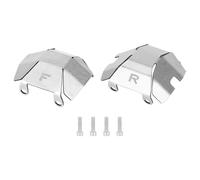 Piastra Paramotore Copertura Telaio + Asse Per Vanquish H10 Optic 1/10 | Kit piastre paramotore sottoscocca acciaio inox spessore protezione telaio assali sentieri rocciosi Accessori