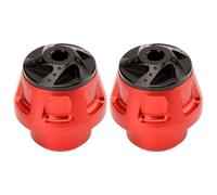 Piastra Paramotore Moto Adatto per Honda Pcx 125/150/160 Adv 150/160/350 Forza 300/350 Nss350 Sfera anticollisione ruota anteriore modificata Motociclette protezioni motore(RED)