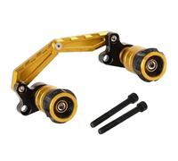 Piastra Paramotore Moto Adatto per Honda Pcx125/150/160 Forza300/350 Nss Adv350 Tubo di scarico modificato Bastone anticaduta Protezione anti-collisione Motociclette protezioni motore(GOLD)