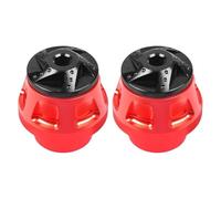 Piastra Paramotore Moto Forcella con perno sferico anticollisione per ruota anteriore adatta per Honda PCX 125 150 160 adatta per Forza 300 350 NSS350 ADV Motociclette protezioni motore(Red)