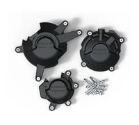 Piastra Paramotore Motore Per CB650R Per CBR650R Per CB650 2014-2023 Per CB650F Per CBR650F Set Di Coperture Motore Copertura Di Protezione Protezione Motore Moto Piastra Paramotore(1 Set-black 14-2