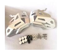 Piastra Paramotore Per BMW Per R1250GS Per Adventure Per R1250 Per GSA Protezione Motore Moto Protezione Testata Cilindro Motore Protezioni Moto(Silver)