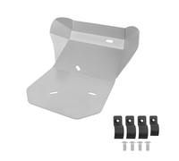 Piastra Paramotore Per XR400R Per XR 400 R 1996-2004 Piastra Paramotore Inferiore Per Motocicletta Protezione Carter Motore Telaio Inferiore Paramotore(Silver)