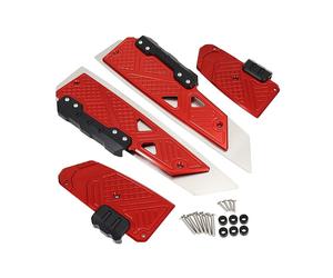 Piastra Paraspruzzi Pedana Moto Scooter Nuova Honda Forza 350 Forza350 NSS Rosso