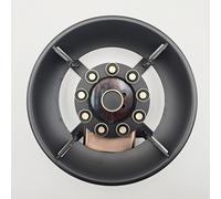 Piastra paravento smaltata per bruciatore stufa a gas standard diametro 25 cm