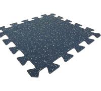 Piastra Pavimento Antitrauma in Gomma, 50cm x 50cm, Spessore 5mm, SBR, 10% Giallo EPDM