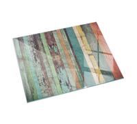 Piastra per camino e stufa 60x40cm Resistente a Scintille Design Elegante Protezione del Pavimento di Vetro Temperato Resistente alle Alte Temperature Rettangolare - Tavole in varie tonalità
