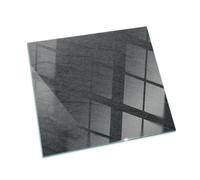 Piastra per camino e stufa 60x60 cm Protezione del Pavimento di Vetro Temperato Quadrato Resistente a Scintille Design Elegante Resistente alle Alte Temperature - Struttura della pietra