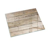 Piastra per camino e stufa 80x60cm Protezione del Pavimento di Vetro Temperato Rettangolare Resistente a Scintille Design Elegante Resistente alle Alte Temperature - Tavole di legno naturale