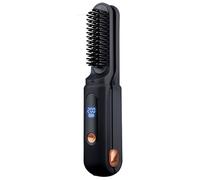 Piastra Per Capelli - 2 in 1 Arricciacapelli Ricaricabile con Display LED - 3 Livelli Temperatura per Piastra e Arricciacapelli | Per Uomini, Donne e Capelli Corti, Lunghi, Ricci Mossi