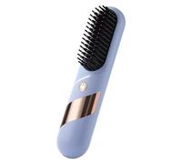 Piastra per capelli - 4 impostazioni di temperatura Display LED USB ricaricabile Riscaldamento rapido, pettine stile confezione regalo | per viaggi a casa viaggi d'affari personale ufficio