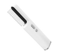 Piastra per capelli a pennello a calore, pettine a vapore elettrico, massaggiatore del cuoio capelluto, strumento di levigatura anti-frizz, ambientazioni multi-calore, per le donne uomini che arriccia