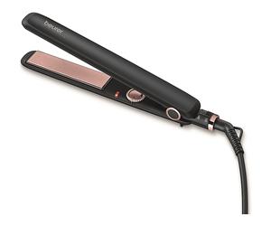 PIASTRA PER CAPELLI BEURER HS 30, Piastre ceramiche, Tecnologia a ioni, Nero, Oro rosa, Base a 360 gradi, Potenza 45 W, Rivestimento in Ceramica, Temperatura max 200 °C, Si riscalda in 0.5 min