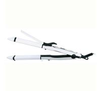 Piastra per Capelli Ceramica 2 in 1 Adler AD 2104 Cavo Rotante 360º Bianco