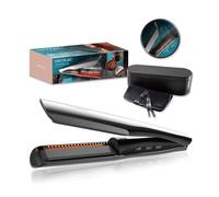 Cecotec Piastra per Capelli Professionale con Cavo Ritualcare Steamy. 62W, Tecnologia Avanzata a Vapore, Piastre in Ceramica, Serbatoio Magnetico Rimovibile, Cavo 360º, Schermo LED