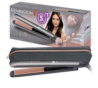 Remington Piastra per Capelli professionale Keratin Protect, Rivestimento Ceramico alla Cheratina con Olio di mandorle, Sensore di protezione dal calore, Display digitale, 160-230°C, S8598