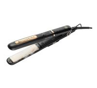 Piastra per Capelli Ceramica e Cheratina Bellissima Steam Ceramic & Keratin 230ºC 3 Impostazioni Spegnimento automatico Nero Oro