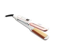 Piastra per Capelli Ceramica Italian Design Protect Hair 220ºC Display Rosa Perla