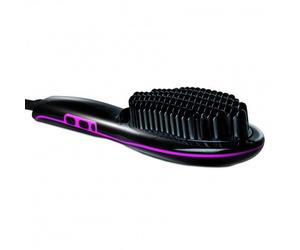 Piastra per Capelli Ceramica Italian Design Ultimate Smoothing 231ºC Display Nero/Morado