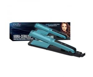 Piastra per Capelli Ceramica Professionale Italian Design IDESZ-7 210ºC Vibrazione Nero Turchese