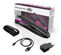 Piastra per Capelli Ceramica senza Fili Rowenta SF1312F0 200ºC 2 Impostazioni da Viaggio Nero Rosa