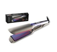 Piastra per Capelli Ceramica Tormalina Cecotec Lisse i-Twerk Max 230ºC Ionica Spegnimento Automatico Display Nero