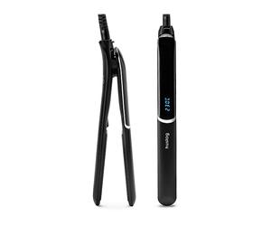 PIASTRA PER CAPELLI COFI Huslog BE-500334, Tecnologia a ioni, Nero, Display LED, Potenza 35 W, Temperatura max 230 °C, Si riscalda in 1 min