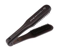 Piastra Per Capelli Con Morsetto Per Spazzola Per Capelli Con Setole A Doppia