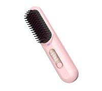 Piastra Per Capelli Cordless - Bigodino Per Capelli USB | Raddrizzamento Della Spazzola Per Capelli, Pennello Per Lo Styling A Temperatura Regolabile Per Donne, Pettine Di Raddrizzamento Dei Capelli P