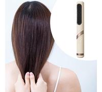 Piastra per capelli cordless ricarica pettine calda per salone