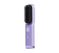 Piastra per capelli da donna, ricaricabile, a riscaldamento rapido, senza fili, per raddrizzare i capelli e arricciare, a grana fine, lunga, corta, per casa, ufficio, viaggi, ferro portatile